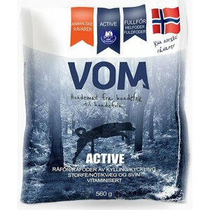 Vom Og Hundemat Vom Active Original pulla 15x560g, yht 8,4kg, ennakkotilaus